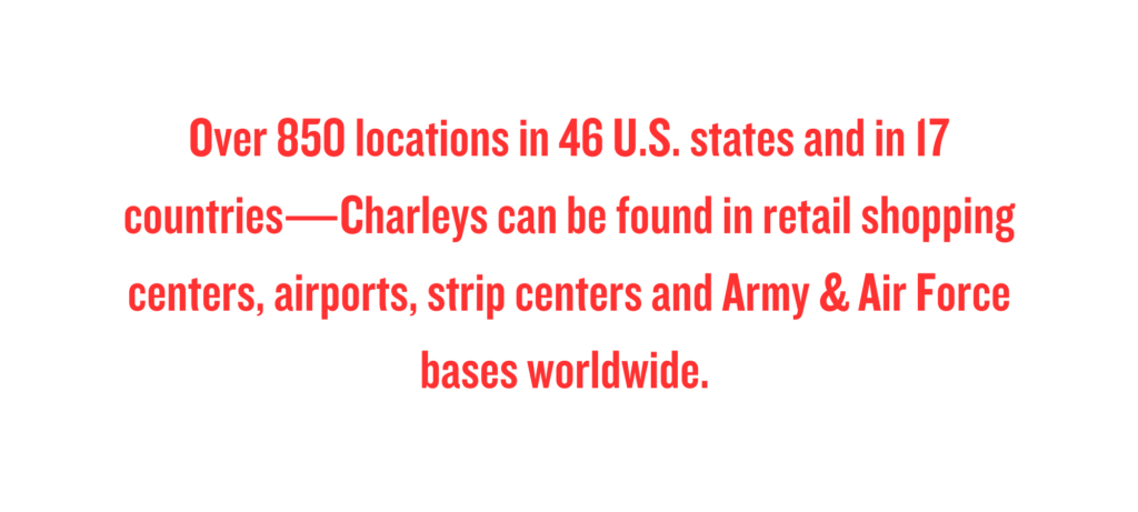 Becoming a Charleys franchisee opens the door to many exciting and life-changing opportunities. Not only do you get to manage your own restaurant, but you also get all the benefits of being a part of the Charleys family.