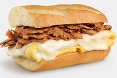 STEAK, EGG & CHEESE SANDWICH
